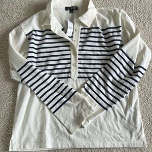 J crew long sleeve polo J crew